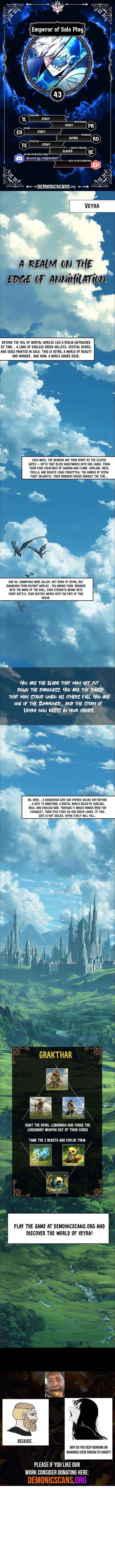 Emperor of Solo Play Chapter 43 image 01